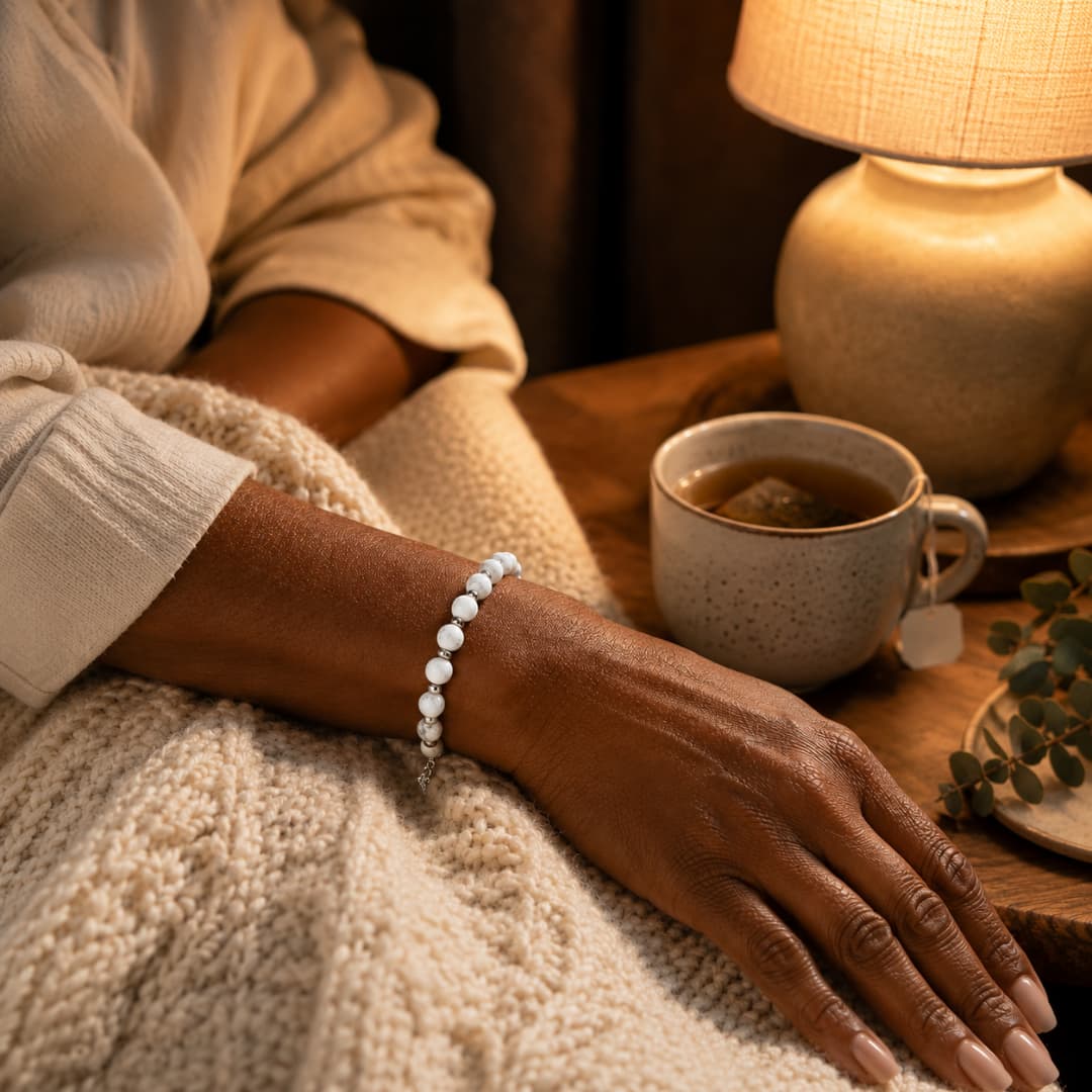 Repose — Howlite Ritual Bracelet